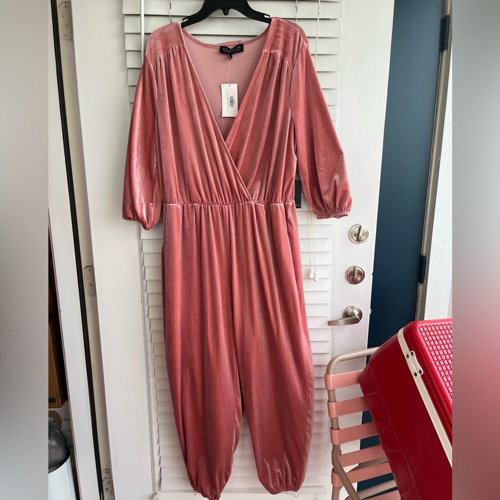Eloqui Pink Jumpsuit